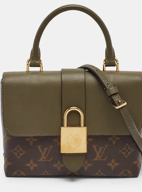 Louis Vuitton Locky BB Khaki Monogram Canvas Bag