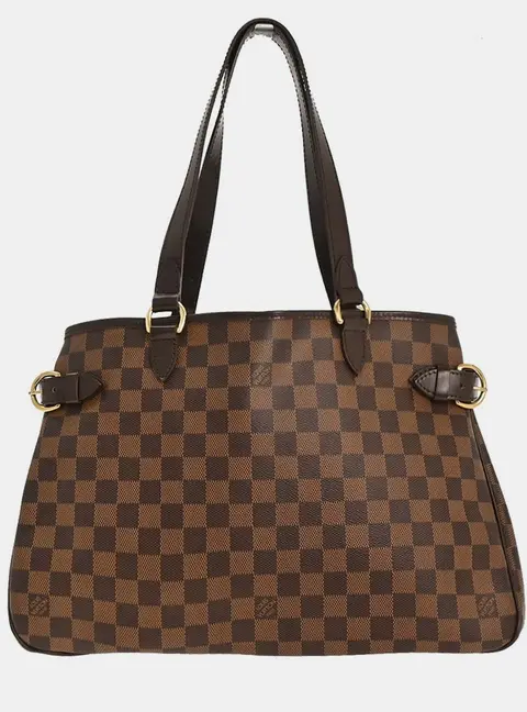 Louis Vuitton Batignolles Horizontal Brown Damier Ebene Canvas Shoulder Bag