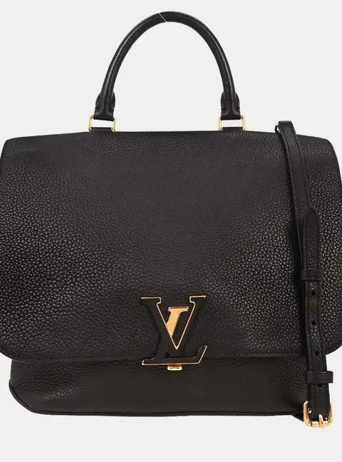 Louis Vuitton Volta PM Black Taurillon Leather Top Handle Bag