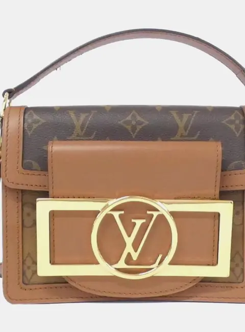 Louis Vuitton Dauphine XL Brown Shoulder Bag