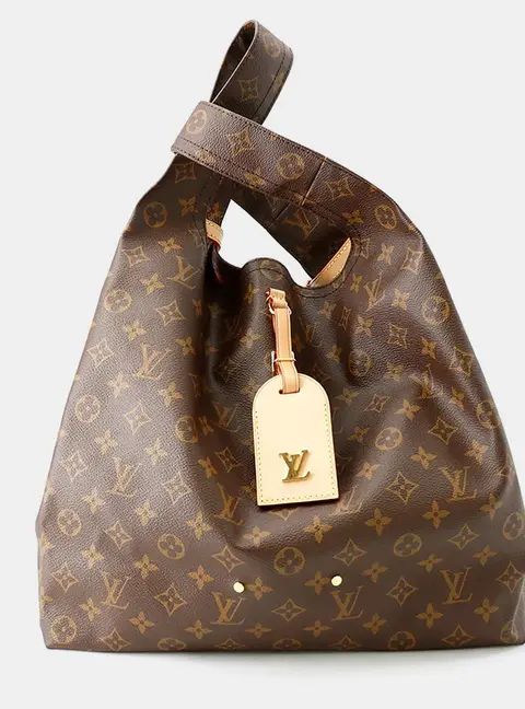 Louis Vuitton Atlantis GM Brown Monogram Canvas Shoulder Bag