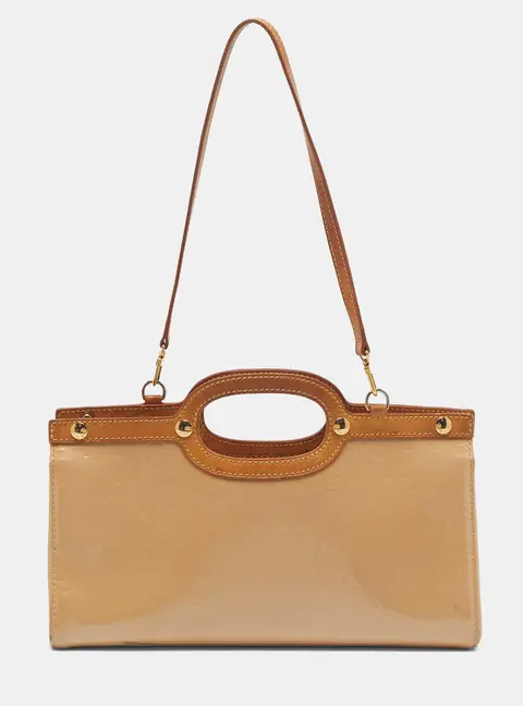 Louis Vuitton Roxbury Drive Noisette Monogram Vernis Bag