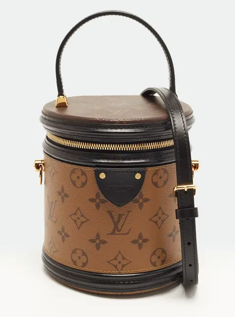 Louis Vuitton Cannes Monogram Reverse Canvas Bucket Bag
