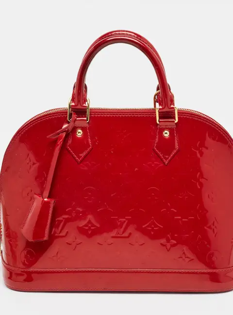 Louis Vuitton Alma PM Pomme D&rsquo;amour Monogram Vernis Bag