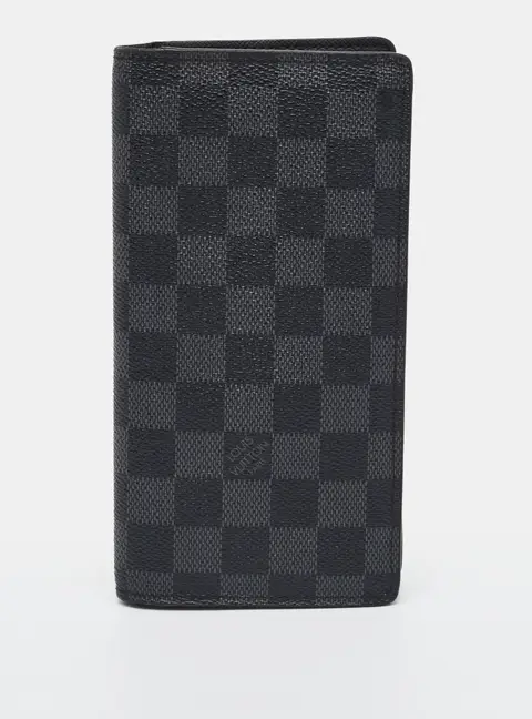 Louis Vuitton Brazza Damier Graphite Canvas Wallet