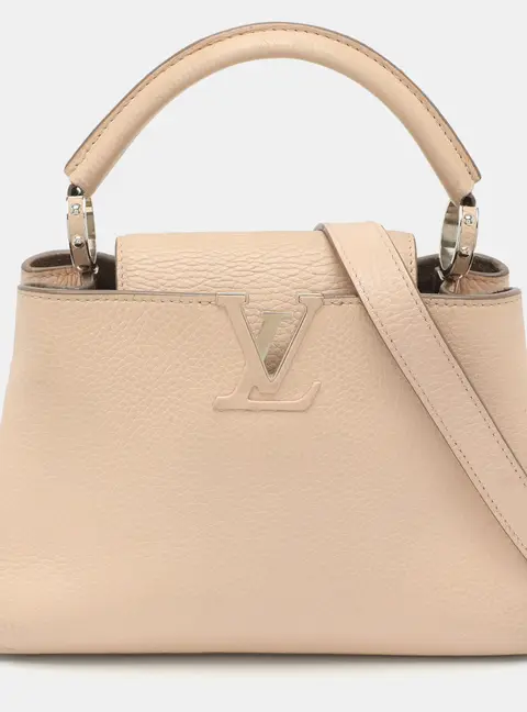 Louis Vuitton Capucines BB Pink Taurillon Leather Bag