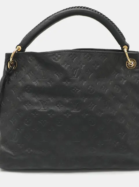 Louis Vuitton Artsy MM Bleu Infini Empreinte Leather Bag