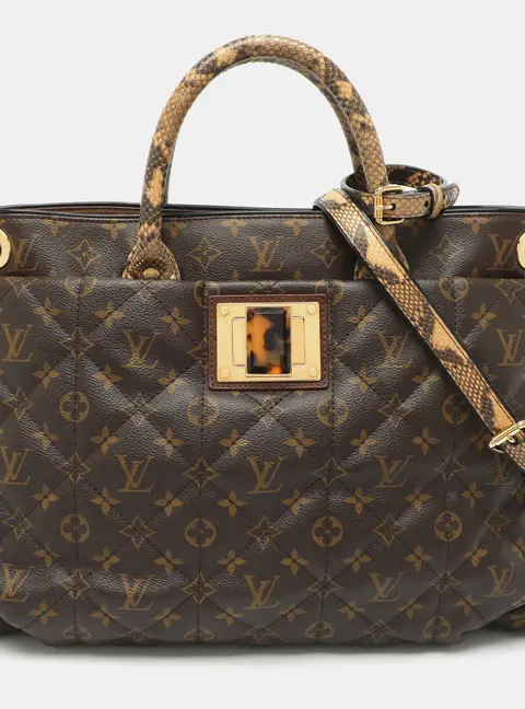 Louis Vuitton Etoile Exotique GM Monogram Canvas and Python Bag