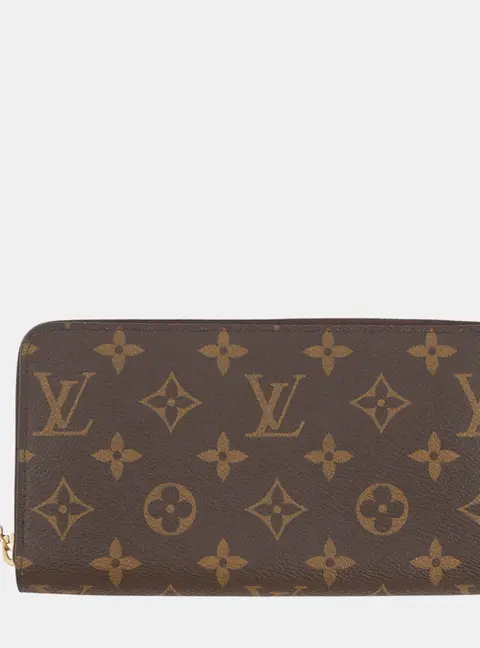 Louis Vuitton Zippy Wallet Monogram Canvas Wallet Bag