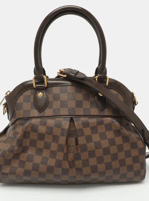 Louis Vuitton Trevi PM Damier Ebene Canvas Bag
