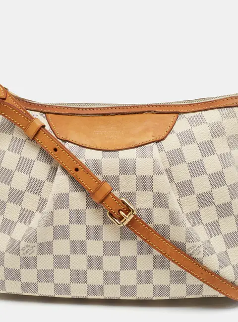 Louis Vuitton Siracusa PM Damier Azur Canvas Bag