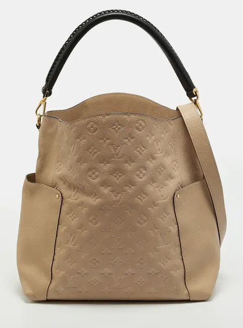 Louis Vuitton Bagatelle Dune Empriente Leather Bag