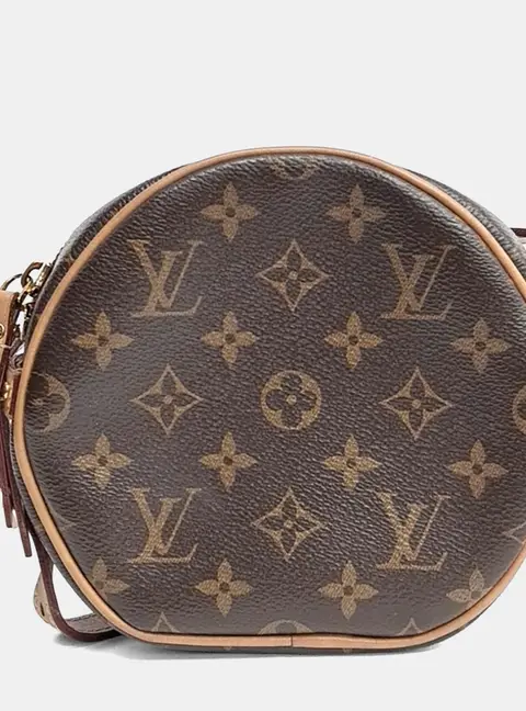 Louis Vuitton Boite Chapeau Souple PM Brown Monogram Canvas Crossbody Bag