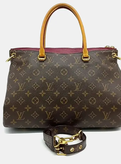 Louis Vuitton Brown PVC Monogram Palace