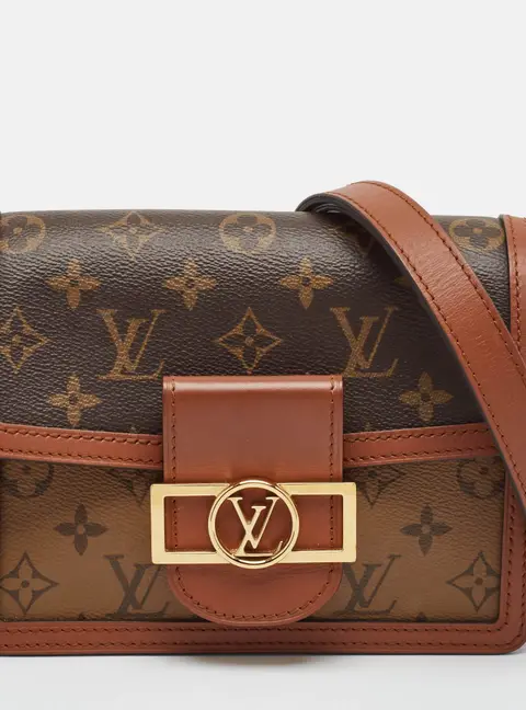 Louis Vuitton Dauphine Mini Monogram Reverse Canvas Bag