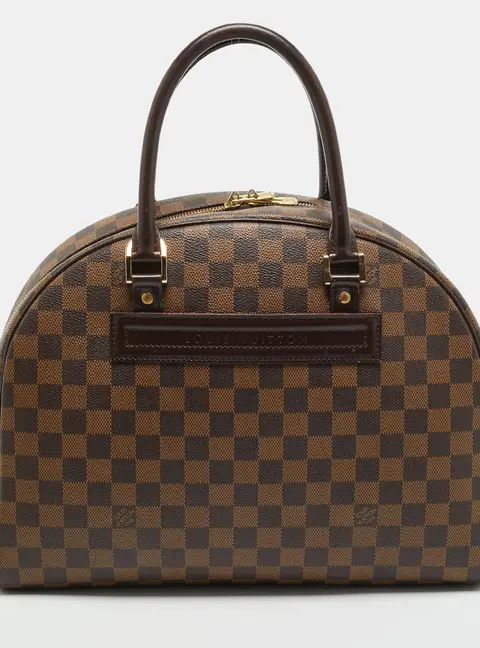 Louis Vuitton Nolita Damier Ebene Canvas and Leather Bag
