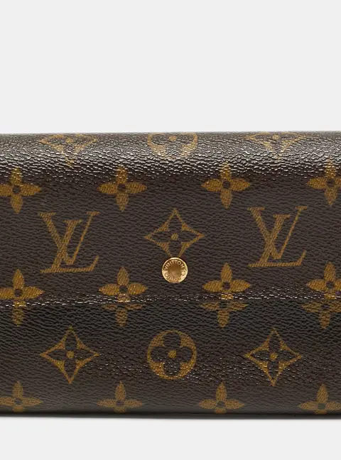 Louis Vuitton Porte-Tresor Etui Papiers  Monogram Canvas Wallet