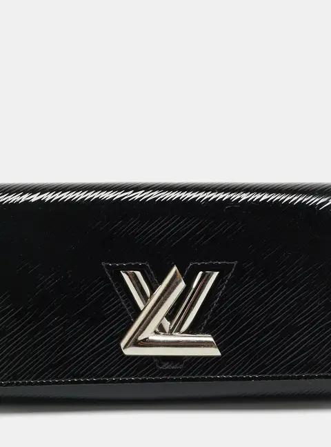 Louis Vuitton Twist Black Electric Epi Leather Wallet