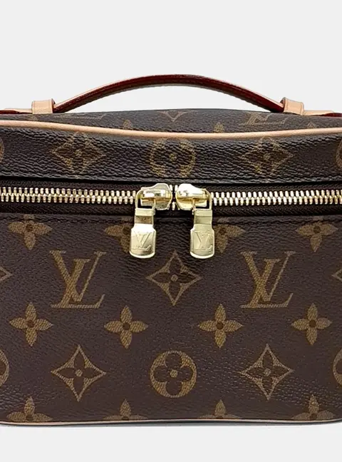 Louis Vuitton Nice Mini Brown Monogram Canvas Cosmetic Bag