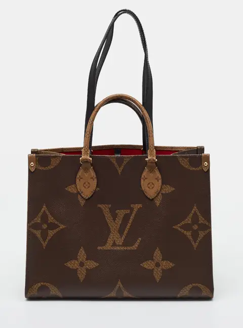 Louis Vuitton OnTheGo MM Reverse Giant Monogram Canvas Bag