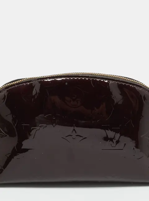 Louis Vuitton Amarante Vernis Cosmetic Pouch