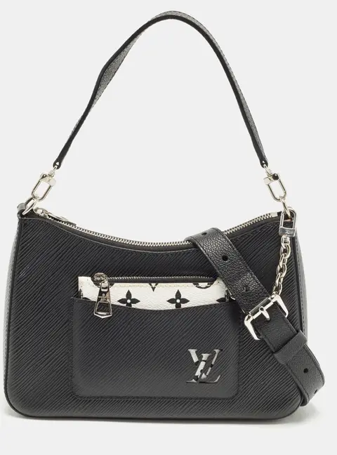 Louis Vuitton Marelle Black Epi Leather Bag