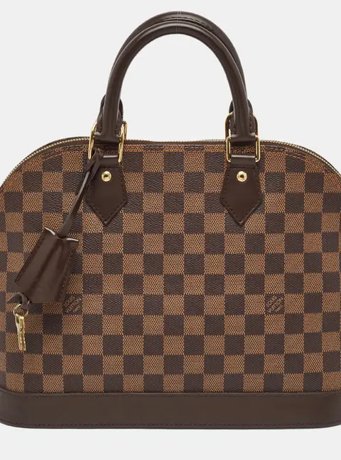 Louis Vuitton Alma PM Damier Ebene Canvas Bag