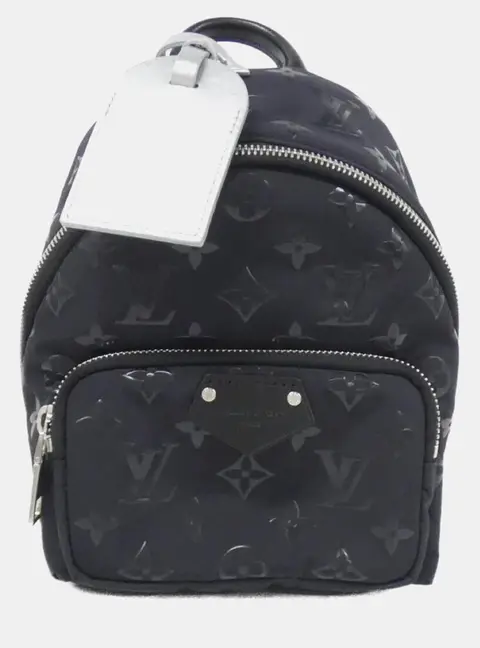 Louis Vuitton Palm Springs Mini Black Monogram Nylon Backpack Bag