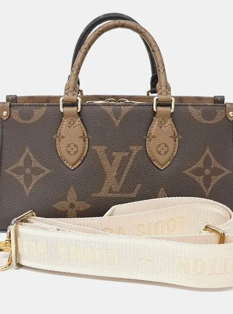 Louis Vuitton On The Go East West M46653 MM Monogram Canvas Tote Bag