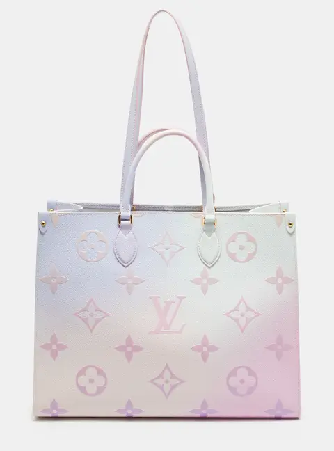 Louis Vuitton Onthego GM Sunrise Pastel Monogram Giant Canvas Tote