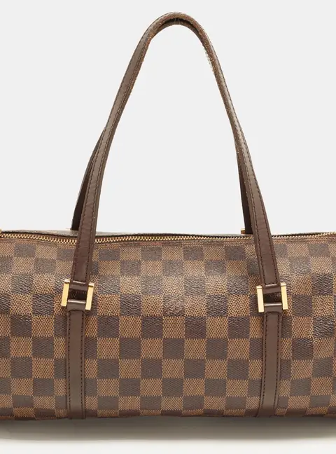Louis Vuitton Papillon 30 Damier Ebene Canvas Bag