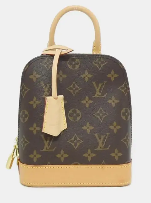 Louis Vuitton Alma Monogram Canvas Backpack Bag