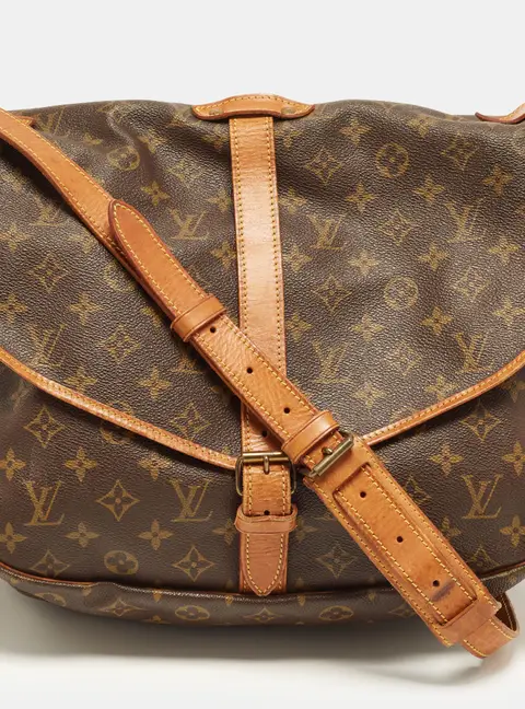 Louis Vuitton Saumur 35 Monogram Canvas Messenger Bag