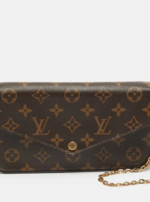 Louis Vuitton Pochette F&eacute;licie Monogram Canvas Bag
