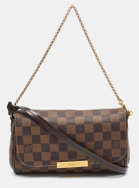 Louis Vuitton Favorite PM Damier Ebene Canvas Bag