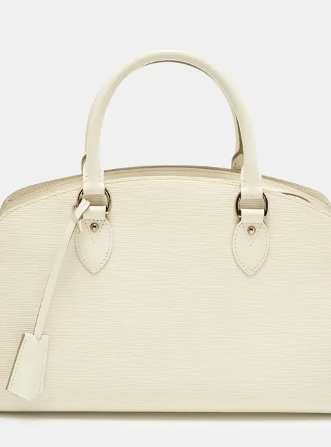 Louis Vuitton Pont Neuf PM Ivorie Epi Leather Bag