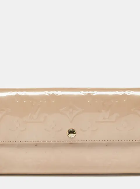 Louis Vuitton Sarah Rose Florentine Monogram Vernis Wallet