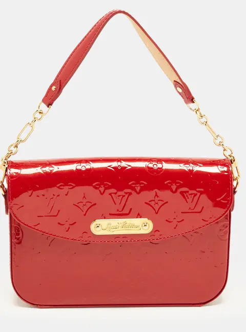 Louis Vuitton Rodeo Drive Pomme D'Amour Monogram Vernis Bag