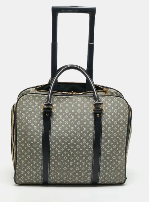 Louis Vuitton Epopee Encre Monogram Idylle Fabric Rolling Luggage