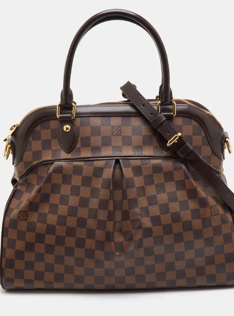 Louis Vuitton Trevi GM Damier Ebene Canvas Bag