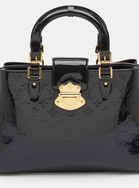 Louis Vuitton Melrose Avenue Bleu Infini Monogram Vernis Bag