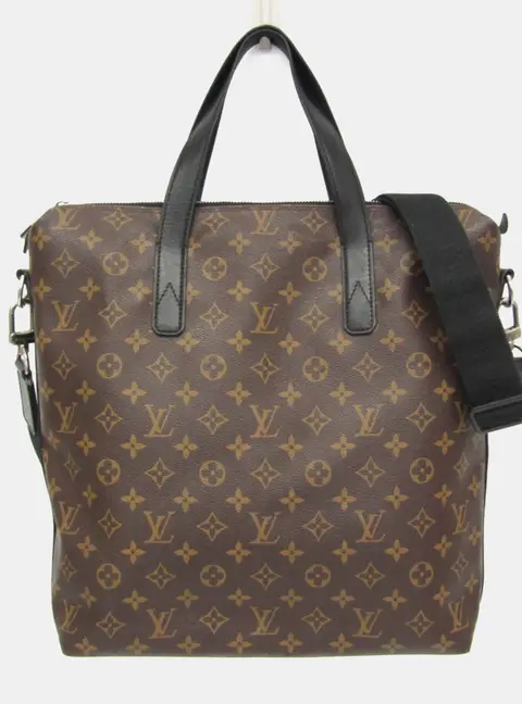 Louis Vuitton Kitan Monogram Macassar Brown Monogram Canvas Shoulder Bag