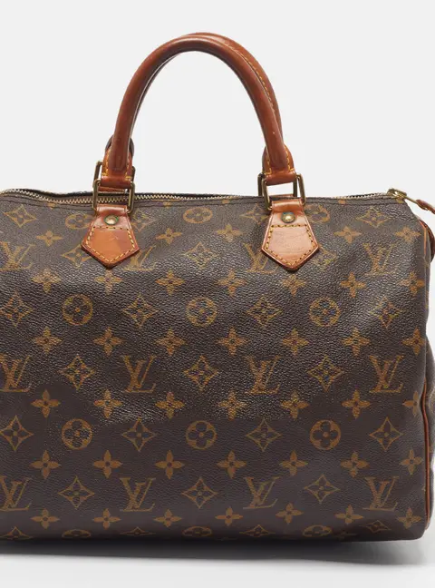 Louis Vuitton Speedy 30 Monogram Canvas Bag
