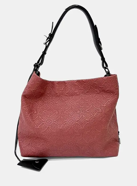 Louis Vuitton Antea Hobo PM M93155 Rouge Fauviste Leather Shoulder Bag