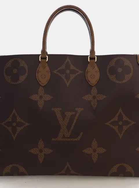 Louis Vuitton OnTheGo MM Brown Monogram Canvas Tote Bag