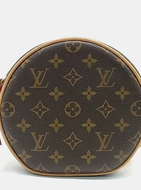 Louis Vuitton Brown PVC Bo&icirc;te Chapeau Souple PM