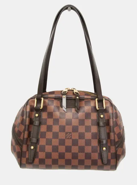 Louis Vuitton Rivington PM Ebene Damier Ebene Canvas Shoulder Bag