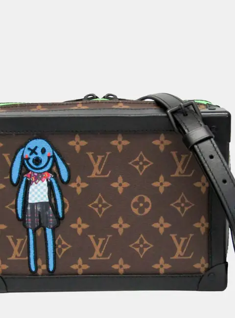 Louis Vuitton Monogram LV Friend Soft Trunk Brown Monogram Canvas Shoulder Bag
