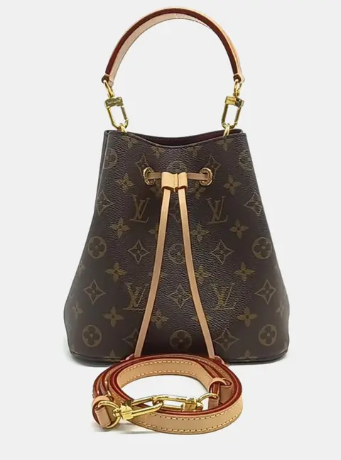 Louis Vuitton Neo Noe BB Brown Monogram Canvas Crossbody Bag