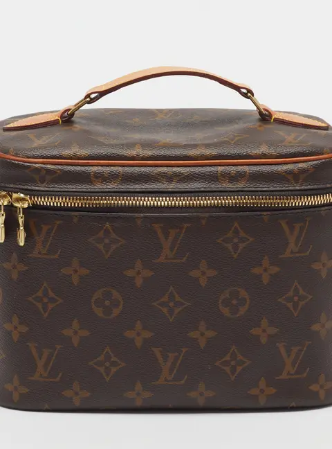 Louis Vuitton Nice Monogram Canvas Vanity Case Bag